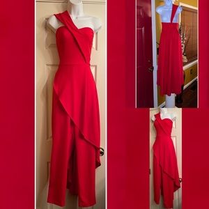 Overlay Detail Jumpsuit